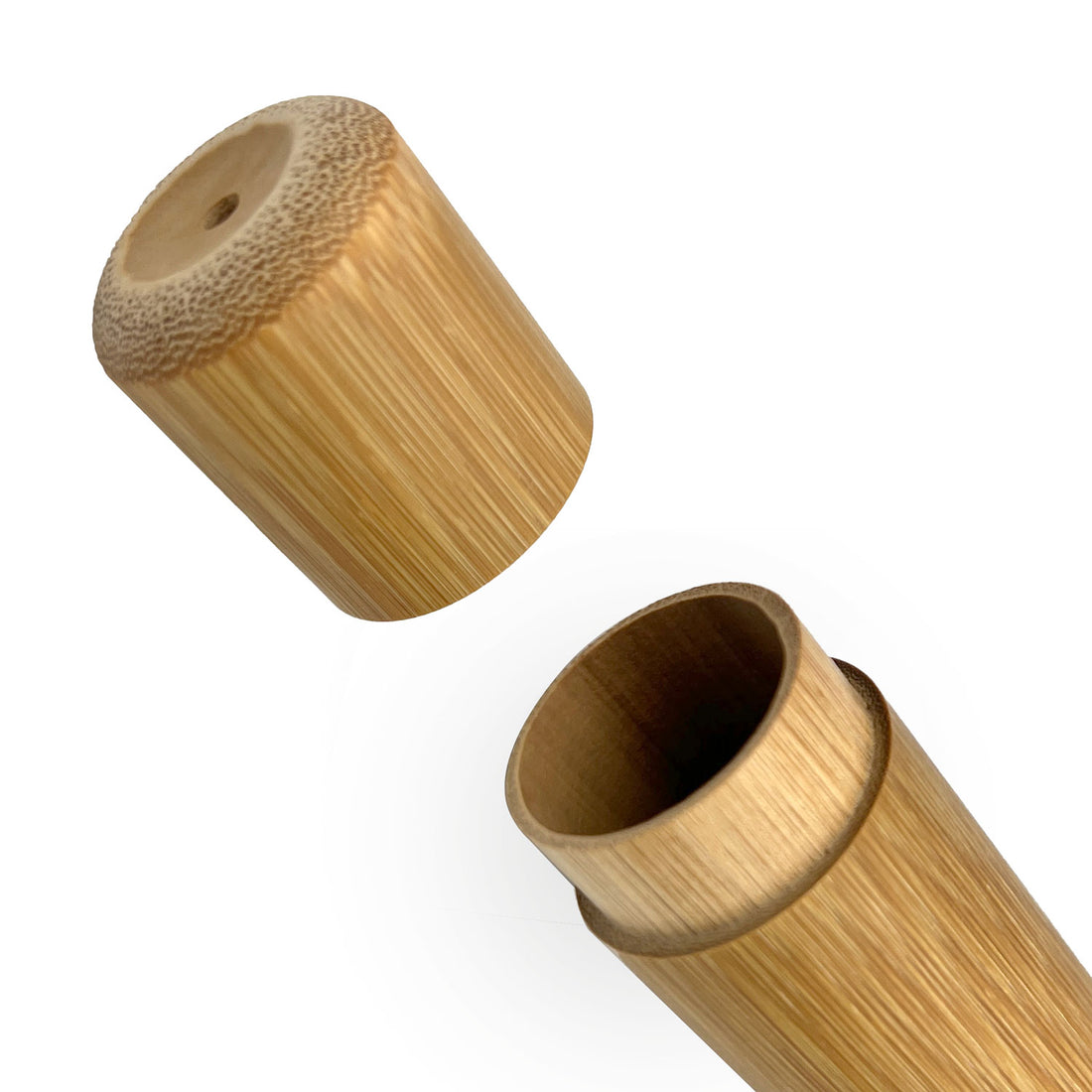 天然竹製牙刷攜帶旅行收納筒