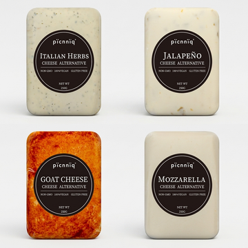 全植起司 四種獨特風味可供選擇 Vegan Cheese