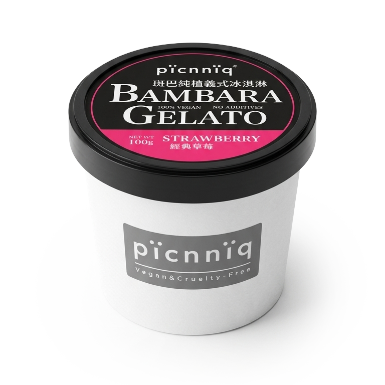 picnniq 班巴豆義式手工全植冰淇淋 100ml
